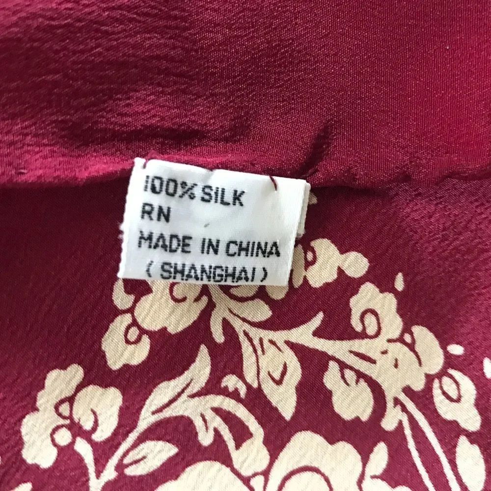 Shanghai 100% Silk Scarf